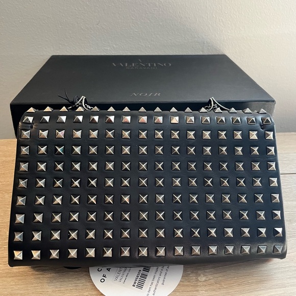 Valentino VaVa Voom Studded Shoulder/Crossbody Bag - Picture 2 of 11